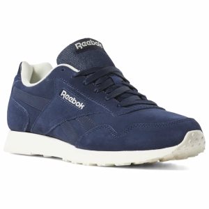 Adidasy Męskie Reebok Royal Glide LX Granatowe/Białe PL 68KQFEJ